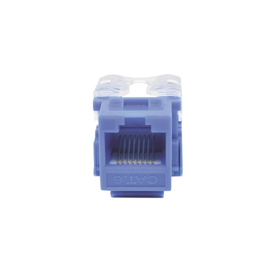 Módulo Jack 110 Cat6, Keystone para faceplate - Color Azul - Image 2
