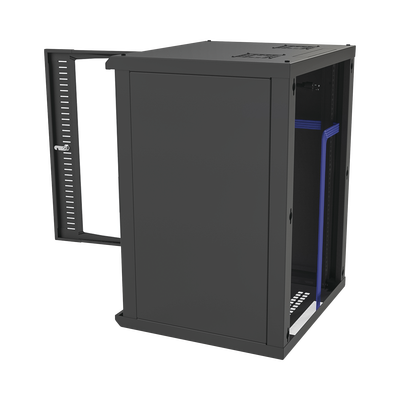 Gabinete para Montaje en Pared, Puerta de Cristal Templado, Cuerpo Fijo con Rack 19" de 16 Unidades - Image 6