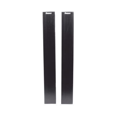 Organizador Vertical Doble NetRunner, para Rack Abierto de 45 Unidades, 4.9in de Ancho, Color Negro - Image 2