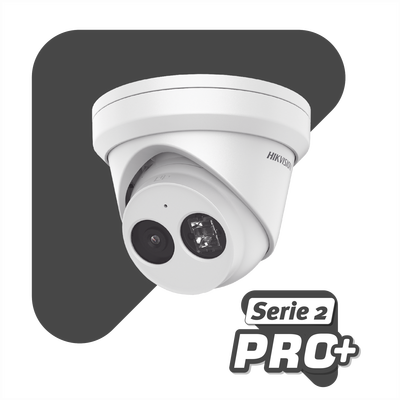 Turret IP 8 Megapixel (4K) / Lente 2.8 mm / 30 mts IR EXIR / Exterior IP66 / WDR 120 dB / PoE / Videoanaliticos (Filtro de Falsas Alarmas) / Micrófono Integrado / Ultra Baja Iluminación - Image 2