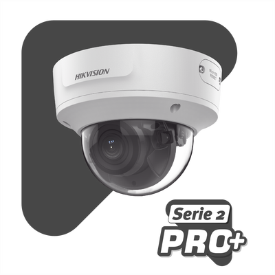 Domo IP 4 Megapixel / Lente Mot. 2.8 a 12 mm / 40 mts IR EXIR / IP67 / IK10 / WDR 120 dB / PoE / Videoanaliticos (Filtro de Falsas Alarmas) / Ultra Baja Iluminación / Entrada y Salida de Audio y Alarma - Image 2