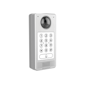 Videoportero IP (SIP) FISHEYE, apertura por código, Antivandálico, llamada y/o tarjeta, teclado retro-iluminación