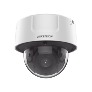 Domo IP 4 Megapixel / 30 mts IR EXIR / Lente Mot. 2.8-12 mm / IK10 / H.265+ / WDR 140 dB / Detección Facial / Conteo Facial / DeepinView / Búsqueda por Atributos / Micrófono Integrado