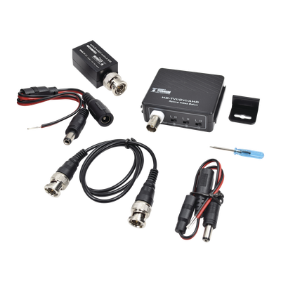 Kit de largo alcance de 400 metros @ 2 MP compuesto por TT4501T + TT4501R / Activo+Activo