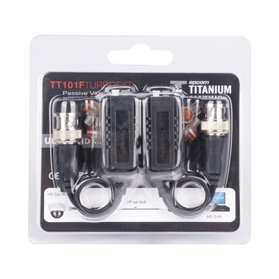 Kit de Transceptores (Baluns) para EXTERIOR TurboHD Hasta 4K HD-TVI / HD-CVI / AHD / CVBS / COAXITRON / AUDIO POR COAXITRON / Menu OSD / CONECTORES 100% COBRE / Con Cable RF Blindado. Distancia de hasta 200 m en 4K. Calidad PREMIUM - Image 4