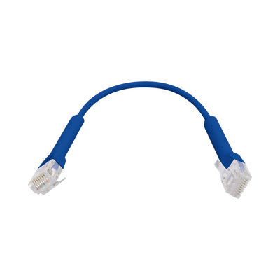 UniFi Ethernet Patch Cable Cat6 de 22 cm, color azul - Image 2