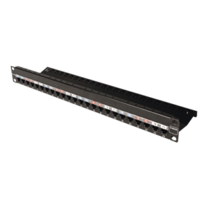 Patch Panel Z-MAX, de 24 puertos, Modular, Plano, 1UR