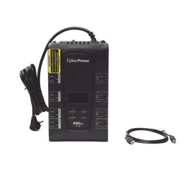 UPS de 685 VA/390 W, Topología Línea Interactiva, Entrada 120 Vca NEMA 5-15P, Tipo Gabinete Compacto, Con 8 Tomas NEMA 5-15R - Image 5