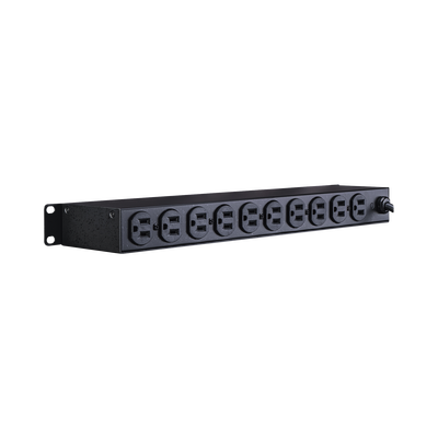 PDU Básico Para Distribución de Energía, Con 10 Tomas NEMA 5-15R Traseras, 1UR, 15 Amp, 120 Vca - Image 3