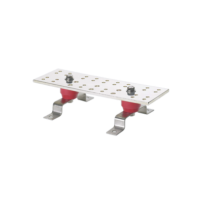 Barra de Puesta a Tierra Principal para Telecomunicaciones (TMGB), de 1/4in x 4in x 12in