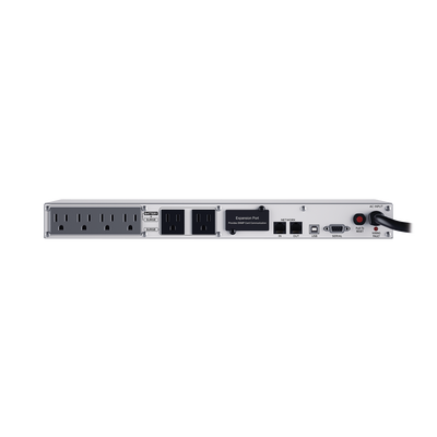 UPS de 500 VA/300 W, Topología Línea Interactiva, Entrada 120 Vca NEMA 5-15P, Tipo Rack 1 UR, Con 6 Tomas NEMA 5-15R - Image 3