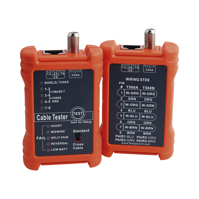 Tester Profesional para mapeo de cables de red/coaxiales - Image 5