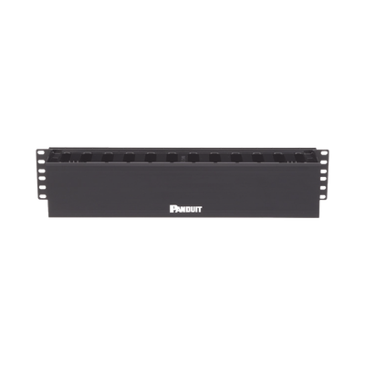 Organizador de Cables Horizontal PatchLink, Sencillo (Solo Frontal), Para Rack de 19in, 2UR - Image 3