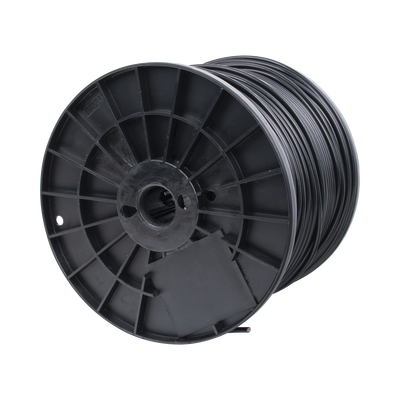 Bobina de 1000 ft ( 305 m ) Cat5e con gel para exterior, color Negro, para aplicaciones en sistemas de redes de datos y cableado estructurado.Uso intemperie. - Image 4