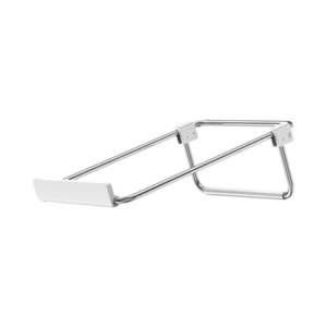 Soporte para Laptop / Plegable / Ajustable de 87 a 131 mm / Amplia compatibilidad 11''-16'' / Capacidad de carga 20 KG / Antideslizante /  Ultra Ligero / Metal / ABS / Silicona / Color Plata