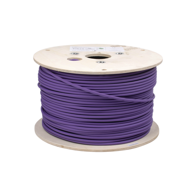 Bobina de Cable Blindado F/UTP de 4 Pares, Z-MAX, Cat6A, Soporte de Aplicaciones 10GBase-T, LS0H (Libre de Gases Toxicos), Color Violeta, 305m - Image 4