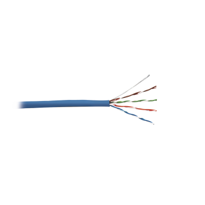 Bobina de Cable UTP de 4 pares, Cat5e, PVC (CMR, Riser), Color Azul, 24 AWG, 305m - Image 3