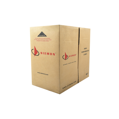 Bobina de Cable UTP Reelex, de 4 pares, DesempeƱo Cat6, PVC (CM), Color Gris, 24 AWG, 305m