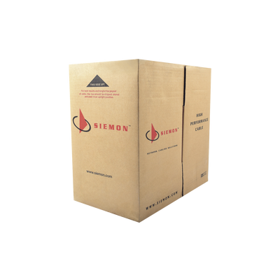 Bobina de Cable UTP Reelex, de 4 pares, Alto DesempeƱo Cat6, PVC (CM), Color Gris, 23 AWG, 305m