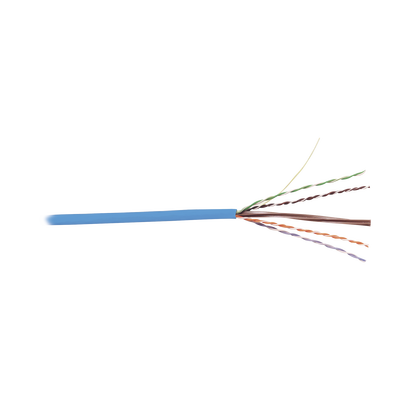 Bobina de Cable UTP Cat6, 23 AWG de 4 Pares, Alto Desempeño, PVC (CMR), 305m Reelex® (Color: Azul) - Image 3