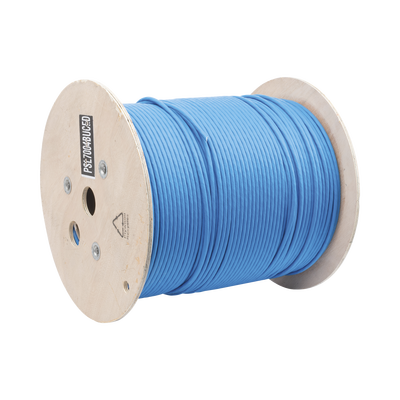Bobina de Cable Blindado S/FTP de 4 pares, Cat7, Inmune a Ruido e Interferencias, LSZH (Bajo humo, Cero Halógenos), Color Azul, Bobina de 500 m - Image 3