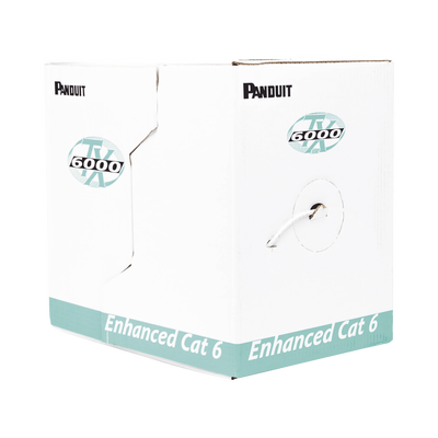 Bobina de Cable UTP 305 m. de Cobre, TX6000™ PanNet, Reelex, Gris, Categoría 6 Mejorado (23 AWG), PVC (CMR, Riser), de 4 pares - Image 3