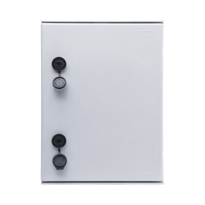 Gabinete de PoliƩster IP65 Uso en Intemperie (300 x 400 x 200 mm) con Placa Trasera Interior (Incluye Chapa y Llave). - Image 2