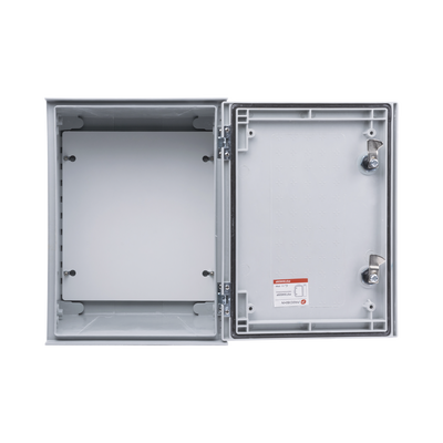 Gabinete de PoliƩster IP65 Uso en Intemperie (300 x 400 x 200 mm) con Placa Trasera Interior (Incluye Chapa y Llave). - Image 4