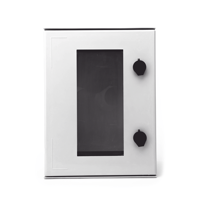 Gabinete de PoliƩster IP65 Puerta Transparente, Uso en Intemperie (300 x 400 x 200 mm) con Placa Trasera Interior (Incluye Chapa y Llave). - Image 2