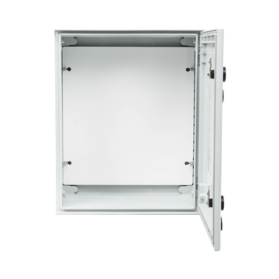 Gabinete de PoliƩster IP65 Uso en Intemperie (400 x 500 x 200 mm) con Placa Trasera Interior (Incluye Chapa y Llave). - Image 4