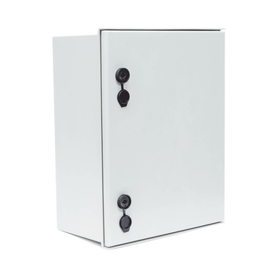 Gabinete de PoliƩster IP65 Uso en Intemperie (400 x 500 x 200 mm) con Placa Trasera Interior (Incluye Chapa y Llave). - Image 3