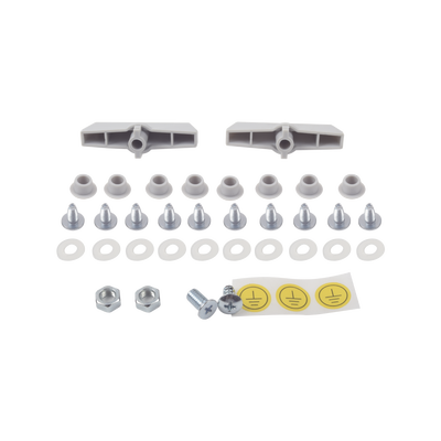 Gabinete de Acero IP66 Uso en Intemperie (600 x 600 x 300 mm) con Placa Trasera Interior y Compuerta Inferior Atornillable (Incluye Chapa y Llave). - Image 5