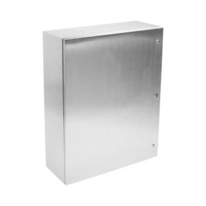 Gabinete de Acero Inoxidable IP66 Uso en Intemperie (800 x 1000 x 300 mm) con Placa Interna Galvanizada.