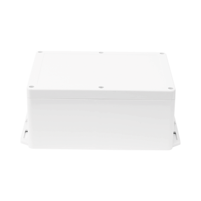 Gabinete Plástico para Exterior (IP65) de 160 x 220 x 100 mm Cierre por Tornillos Metálicos. Tiene Orejas para instalación a muro. - Image 2
