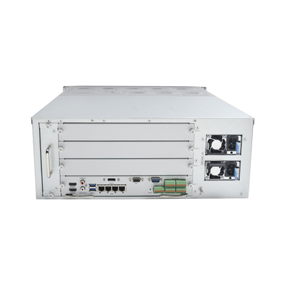 NVR 12 Megapixel (4K) / 128 canales IP / 24 Bahías de Disco Duro / 4 Puertos de Red / Soporta RAID con Hot Swap / NVR de Alto Desempeño - Image 4