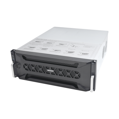NVR 12 Megapixel (4K) / 256 canales IP / 24 Bahías de Disco Duro / 4 Puertos de Red / Soporta RAID con Hot Swap / NVR - Image 3