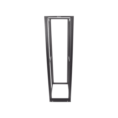 Rack de Cuatro Postes Estándar de 19", Rieles Numerados y Roscados #12-24, Profundidad Máxima de 30 in, 45 Unidades de Rack, Color Negro - Image 2