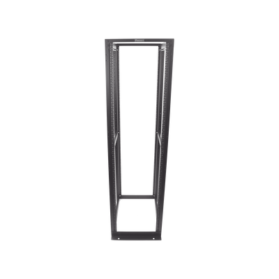 Rack de Cuatro Postes Estándar de 19", Rieles Numerados y Roscados #12-24, Profundidad Máxima de 30 in, 45 Unidades de Rack, Color Negro - Image 6