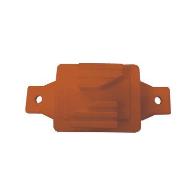 Aislador de Paso color Naranja reforzado para cercos eléctricos, resistente al clima extremoso - Image 2