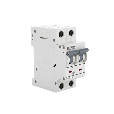 Protección Térmica 2P, 32A, Corriente Alterna 400 V CA para Aplicación Fotovoltaica Montaje Riel DIN