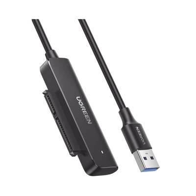 Cable Adaptador SATA a USB 3.0 | SATA 3.0/2.0 | Soporta HDD y SSD de 2.5" | Soporta S.M.A.R.T, TRIM, UASP | No Requiere Adaptador de Corriente | Cable 50 cm.