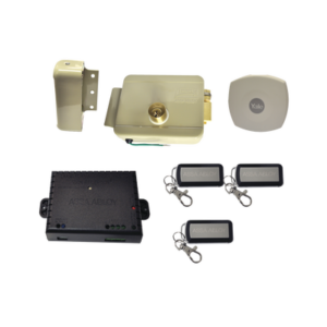 Kit Cerradura Eléctrica 321DC  Derecha y Hub para Apertura a través de Smarphone en cualquier parte del mundo