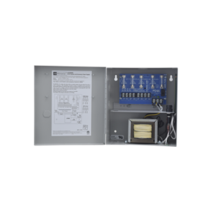Fuente de poder ALTRONIX de 24 Vca @ 3.5 Amper o 28 Vca @ 3.0 Amper, para 4 cámaras, Con voltaje de entrada de 115 Vca,