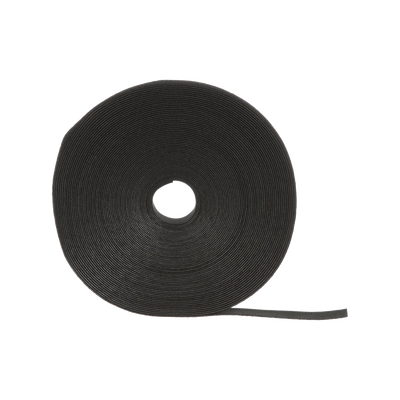 Rollo de Cinta de Contacto, de 75 Pies (22.9m) de Largo, 19.1 mm de Ancho, Color Negro - Image 2