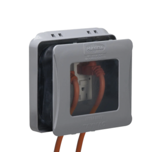 Cubierta Impermeable/ 2 Unidades/ Vertical/ Servicio Pesado/ Expandible/ Color Gris.