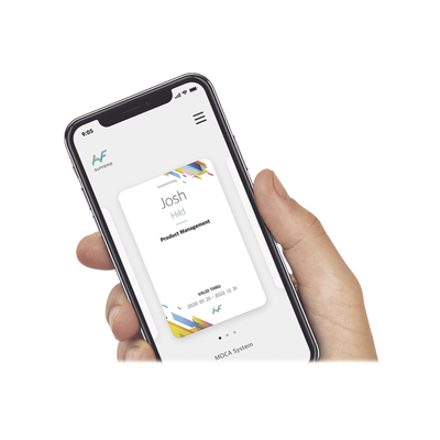 Tarjeta Virtual / para uso con su SMARTPHONE / compatible con todos los lectores SUPREMA que soporten Bluetooth