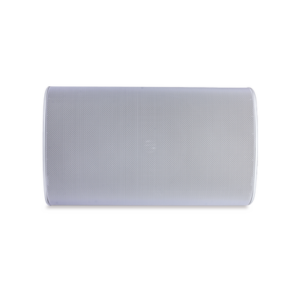 Altavoz exterior de 2 vías, controlador de 6,5", tweeter de 1", radiador que mejora los graves, tecnología de montaje de bloqueo rápido, 5 - 120 vatios, 8Ω. Blanco.