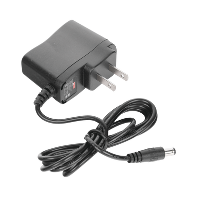 6 Vcc / 1 A / Adaptador de pared / Voltaje de Entrada de 100-240 Vca / Para Usos MĂșltiples/ Video Vigilancia, Acceso, Asistencia, Alarmas, Etc.