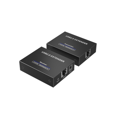 Kit EXTENSOR USB 2.0 de 4 Puertos para Distancias de Hasta 150 m / Soporta USB 2.0, USB 1.1 y USB 1.0 / UTP Cat 5e/6/6a/7 / Soporta Switch Gigabit / Ideal para Cámaras WEB, Impresoras, Escáner, Memorias, Mouse, etc. - Image 4