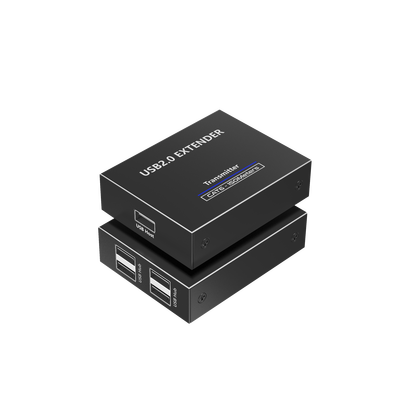 Kit EXTENSOR USB 2.0 de 4 Puertos para Distancias de Hasta 150 m / Soporta USB 2.0, USB 1.1 y USB 1.0 / UTP Cat 5e/6/6a/7 / Soporta Switch Gigabit / Ideal para Cámaras WEB, Impresoras, Escáner, Memorias, Mouse, etc. - Image 3